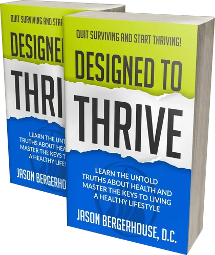 Cover of "Designed to Thrive" by Dr. Jason Bergerhouse